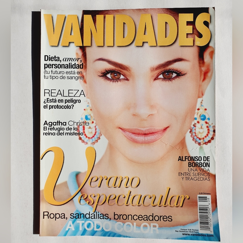 Vanidades Magazine April 7, 2009 - Patricia De Len - Alfonso De Borbon -Spanish